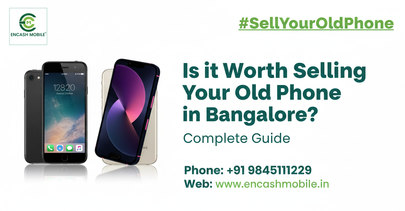 Is It Worth Selling Your Old Phone in Bangalore? | Encash Mobile