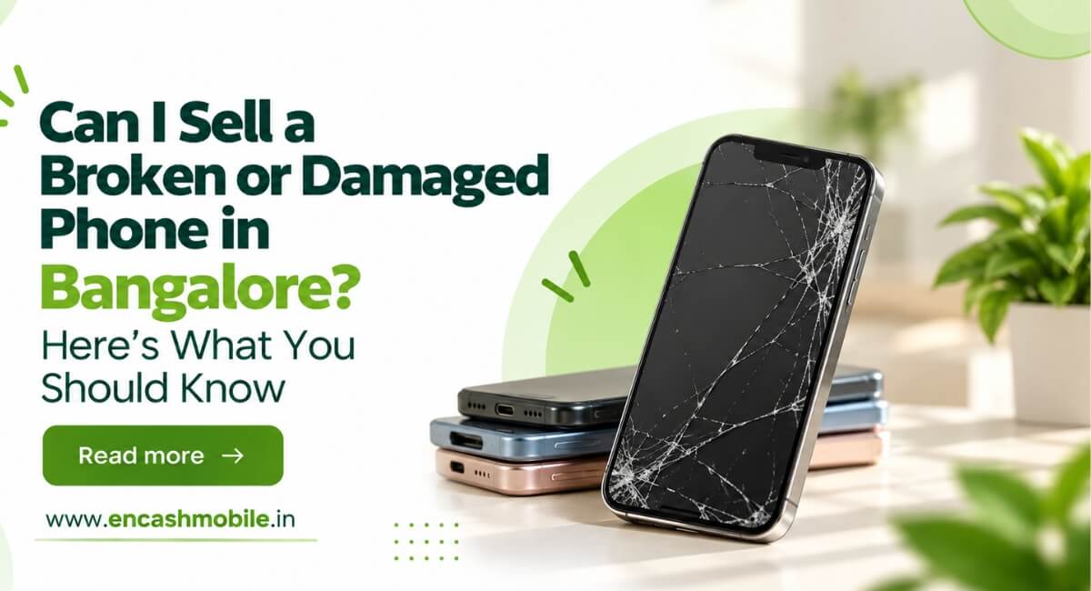 Can I Sell a Broken or Damaged Phone in Bangalore? Here’s What You Should Know