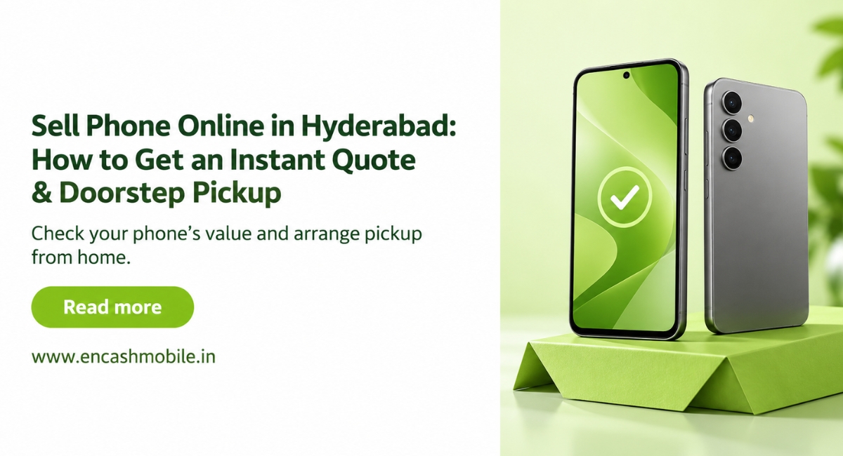 Sell Phone Online in Hyderabad: How to Get an Instant Quote & Doorstep Pickup